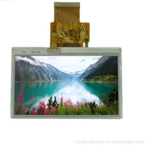 40pin 3.5inch 480*272 Resolution LCD Display for Hand-Held Terminal
